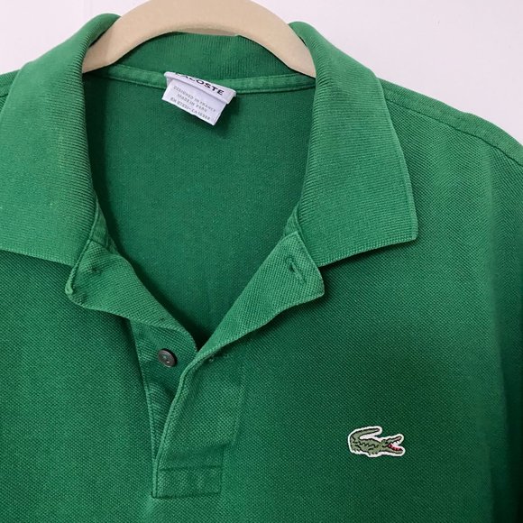 Green Lacoste Polo - Picture 4 of 9